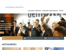 Tablet Screenshot of demokraci.pl